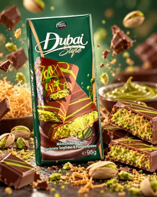 Produktbild von Orient Taste - Dubai Style Pistazien-Schokolade