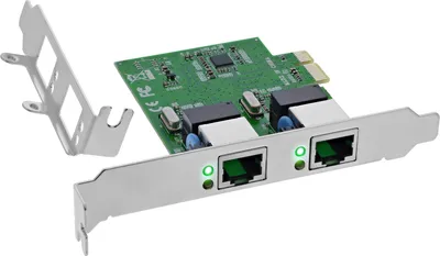 Produktbild von InLine 51128K, PCI Express, Taiwan, Realtek RTL8111, 0 - 55 °C, -40 - 70 °C, 0 - 90%