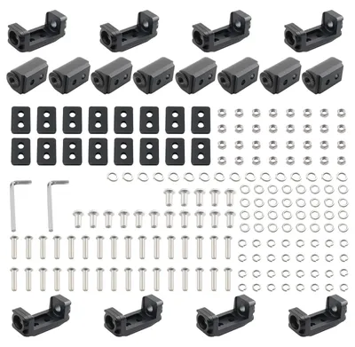 Produktbild von Universale Lichthalterung - Montagehalter für LED-Pods - Für 12,7 cm Zusatzscheinwerfer - Universelle Befestigung - Set mit 8 Stück