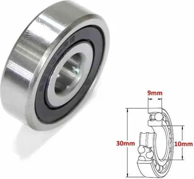 Obrázok produktu pre Ložisko 6200 2RS SHAFT IN DEKLU ATV150 10x30x09 FUXIN