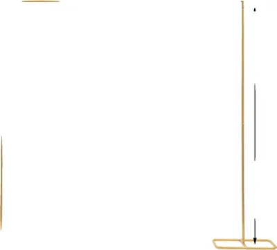 Produktbild von Hochzeitsbogen, langlebige Eisenkonstruktion, vielseitig für Veranstaltungen und Gärten, Gold
