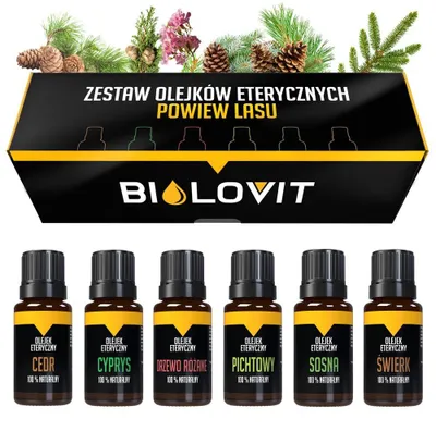 Obrázek produktu pro Sada esenciálních olejů Bilovit - Vánek lesa