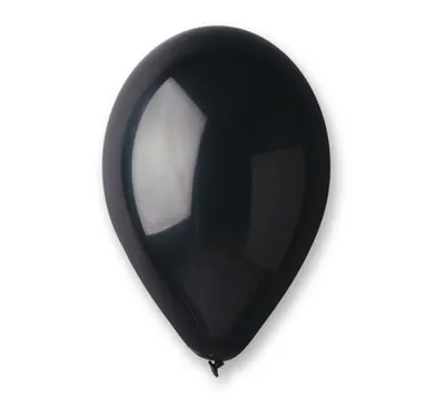 Immagine prodotto di Palloncini in lattice Gemar - metallizzati - nero - 100 pz - 26 cm