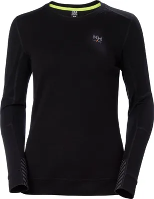 Produktbild von Helly Hansen Damen Rundhals-Pullover W HH LIFA MERINO CREWNECK 75209, Farbe:black, Größe:S