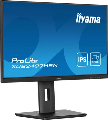 Produktbild von iiyama ProLite XUB2497HSN-B2, 60,5 cm (23.8"), 1920 x 1080 Pixel, Full HD, LED, 1 ms, Schwarz