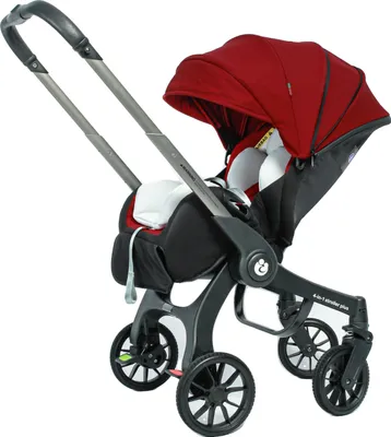 Produktbild von Babywagen, Multifunktional, Zusammenklappbar, gewinnrot