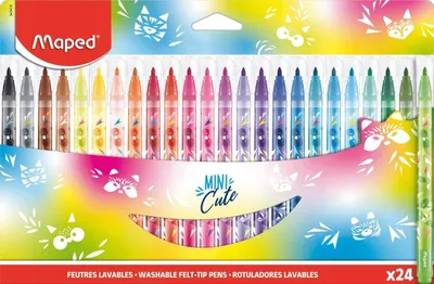 Produktbild von Maped 845406, 24 Farben, Rundspitze, 2,8 mm, 24 Stück(e)
