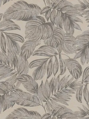 Obrázek produktu pro Vliesová tapeta 39340-2 Casual Living leaves šedobéžová
