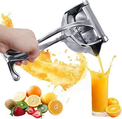 Obrázek produktu pro Ruční lis na citrony, hliník, nerezová ocel, na citrony a pomeranče