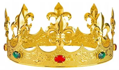 Produktbild von Widmann Krone 30225 Gold Metallisch Königliches Zubehör Karneval