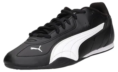 Produktbild von PUMA Catch Uni Sneaker aus glattem Kunstleder in Schwarz