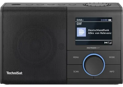 Obrázek produktu pro TechniSat DIGITRADIO 217, Cestovní, Analogový a digitální, DAB+, FM, VHF, 87,5 - 108 MHz, 174 - 240 MHz, PLL