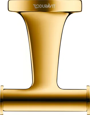 Image de Duravit Starck T Crochet pour serviette, double, 0099303400