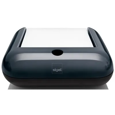Produktbild von SIGEL SA162 Haftnotizbox Eyestyle, dunkelgrau