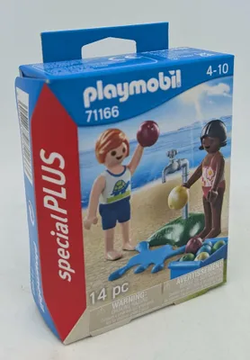 Produktbild von PLAYMOBIL SpecialPlus Kinder mit Wasserballons, 4 Jahr(e), Mehrfarbig, Kunststoff