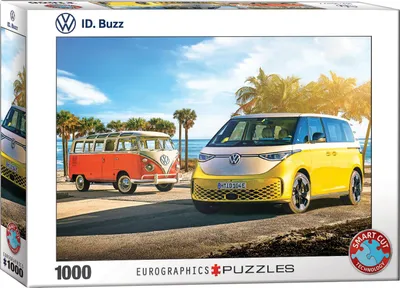 Produktbild von Eurographics Puzzle VW ID Buzz, Smart Cut, 1000 Teile, 48 x 68 cm, 6000-5789