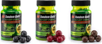 Produktbild von Carp Food Mini Oil Hookers - Hakenkugeln 12mm/50g Fischmix - 3 Stück