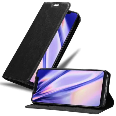 Immagine prodotto di Cadorabo custodia per Xiaomi Mi 8 custodia protettiva in nero custodia per cellulare cover chiusura magnetica