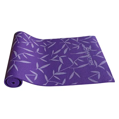 Obrázek produktu pro Podložka na cvičení MASTER Yoga PVC 8 mm, 173 x 61 cm, fialová