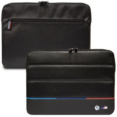 Zdjęcie produktu dla BMW Carbon Tricolor - Pokrowiec na notebook 14" (czarny)