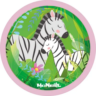 Image de McNeill accessoires pour cartables McAddy Zebra multicolore