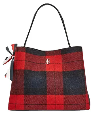Produktbild von Tommy Hilfiger Damen CHARMING TOMMY HOBO CHECK #TH023