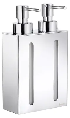 Produktbild von Smedbo OUTLINE - Seifenspender, 2-fach in chrome poliert FK258