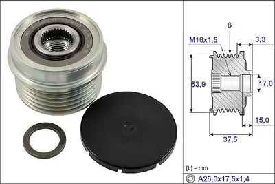 Produktbild von Ina Generatorfreilauf  535 0223 10