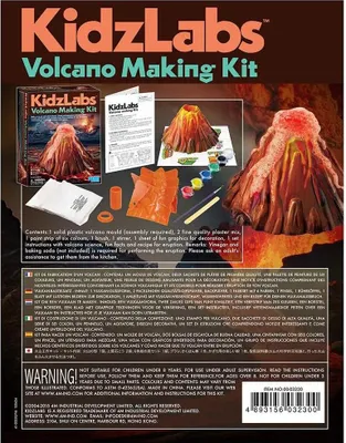 Obrázok produktu pre 4M 00-03230, Sopka, Geológia, Hnedá, Oranžová
