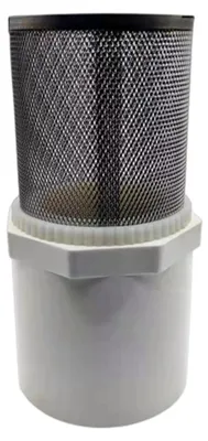 Saugsieb-Filterkopf, Edelstahl, PVC-Anschluss, 50 mm, für Pumpen