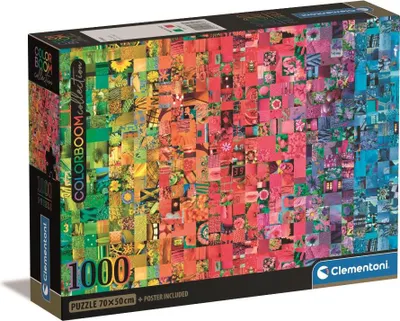 Obrázek produktu pro Clementoni puzzle 1000 Compact Colorboom Collection 39781