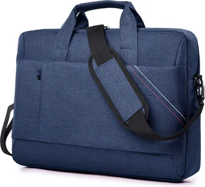 Produktbild von 15-Zoll-Laptop-Umhängetasche, multifunktionale Computer-Aktentasche, Messenger-Tasche für Reisen, Geschäft, Tragetasche für Männer und Frauen, Blau