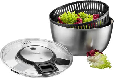Produktbild von Salatschleuder SPEEDWING®, Edelstahl, Ø 26 cm