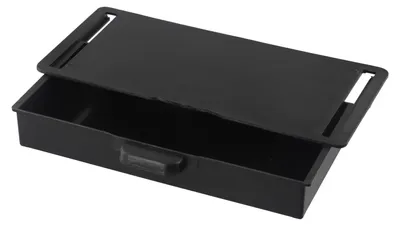 Productafbeelding van Onder Bureau Lade Organizer - Zelfklevende Opbergbak voor Kantooraccessoires