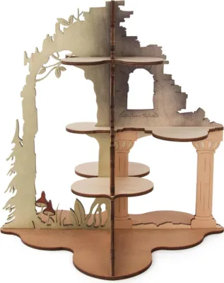 Zdjęcie produktu dla Miniaturowa figurka sowy zamek dla mini sówek WxHxD 32x27x32cm NOWOŚĆ