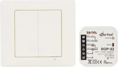 Obrázek produktu pro Rádiová řídicí sada (RNK04+ROP02), RZB-04, exta  Zamel