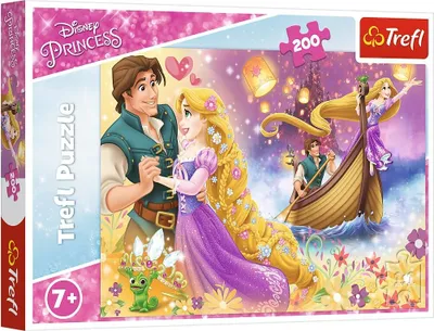 Zdjęcie produktu dla TREFL PUZZLE 200 świat księżniczek /Disney 13268