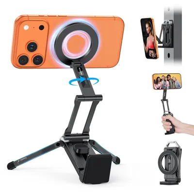 Obrázek produktu pro Solidchoice – Magnetický držák na telefon z hliníku s 360° rotací
