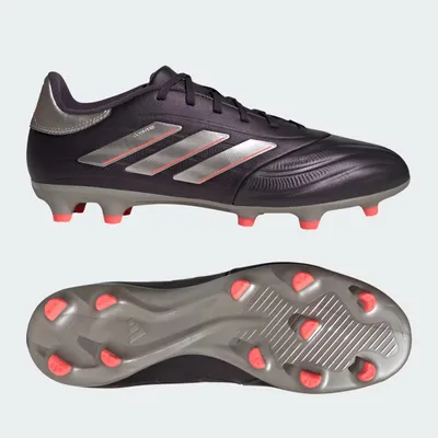 Produktbild von adidas COPA PURE 2 LEAGUE FG - Aurora Black/Platinum Metallic Aurora Black/Platinum Metallic 42