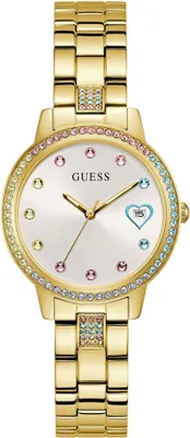 Zdjęcie produktu dla Zegarek  Guess GW0657L2 CYRKONIE złoty