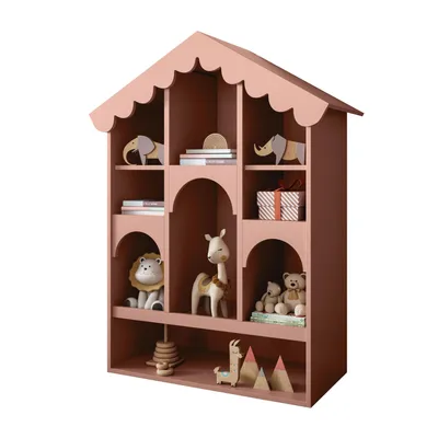 Produktbild von BABUSHKA Puppenhaus, rosa