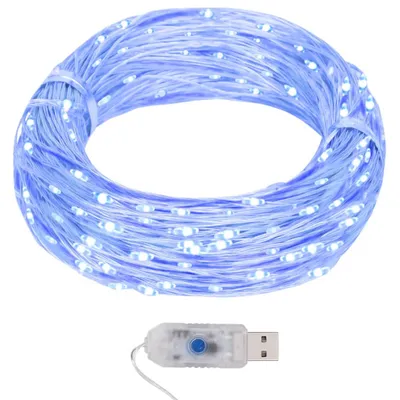 Obrázok produktu pre LED mikro svetelná reťaz 40 m 400 LED modrá 8 funkcií