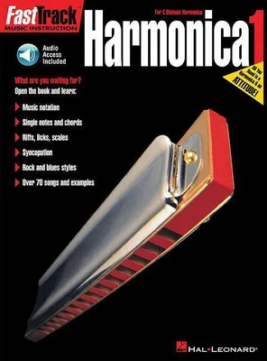 Produktbild von Fasttrack Harmonica Method - Book 1 Book/Online Audio