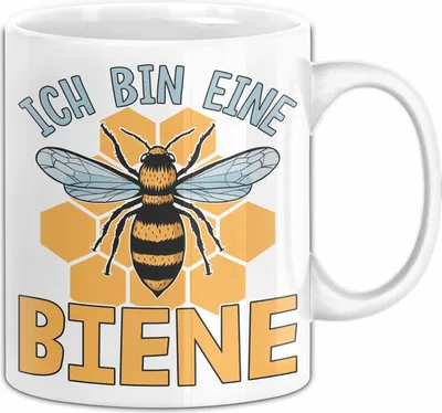 Produktbild von Imker Tasse Geschenk Ich Bin Eine Biene Geschenkidee Bienen-Liebhaberin (Weiß)