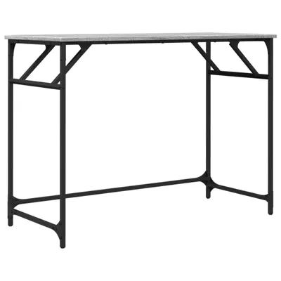Obrázok produktu pre vidaXL Písací stôl sivý Sonoma 100x45x76 cm materiál na báze dreva a ocele