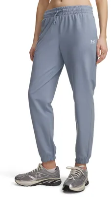 Image de Pantalon de jogging en tissu éponge Under Armour - bleu vent, taille : XS