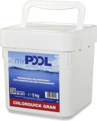 Produktbild von myPOOL Chlorquick Gran Schnellgranulat 5,0 kg