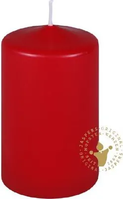 Produktbild von Stumpenkerzen rot 120 x 60 mm, 10 Stück