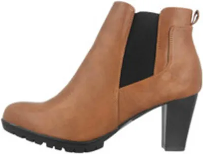 Produktbild von ambellis Stiefeletten in Übergrößen Braun AB1786091AH-A-17 große Damenschuhe