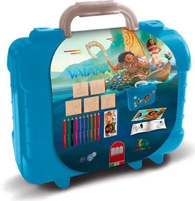 Immagine prodotto di Multiprint Vaiana, Set di timbri per bambini, 3 anni/anni, Non tossico, Multicolore